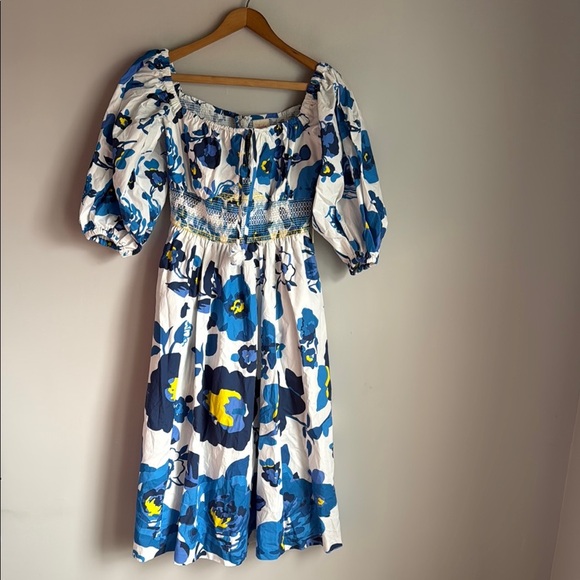 NEW Anthropologie Plenty by Tracy Reese Off-The-Shoulder  Dress Small - Picture 2 of 13